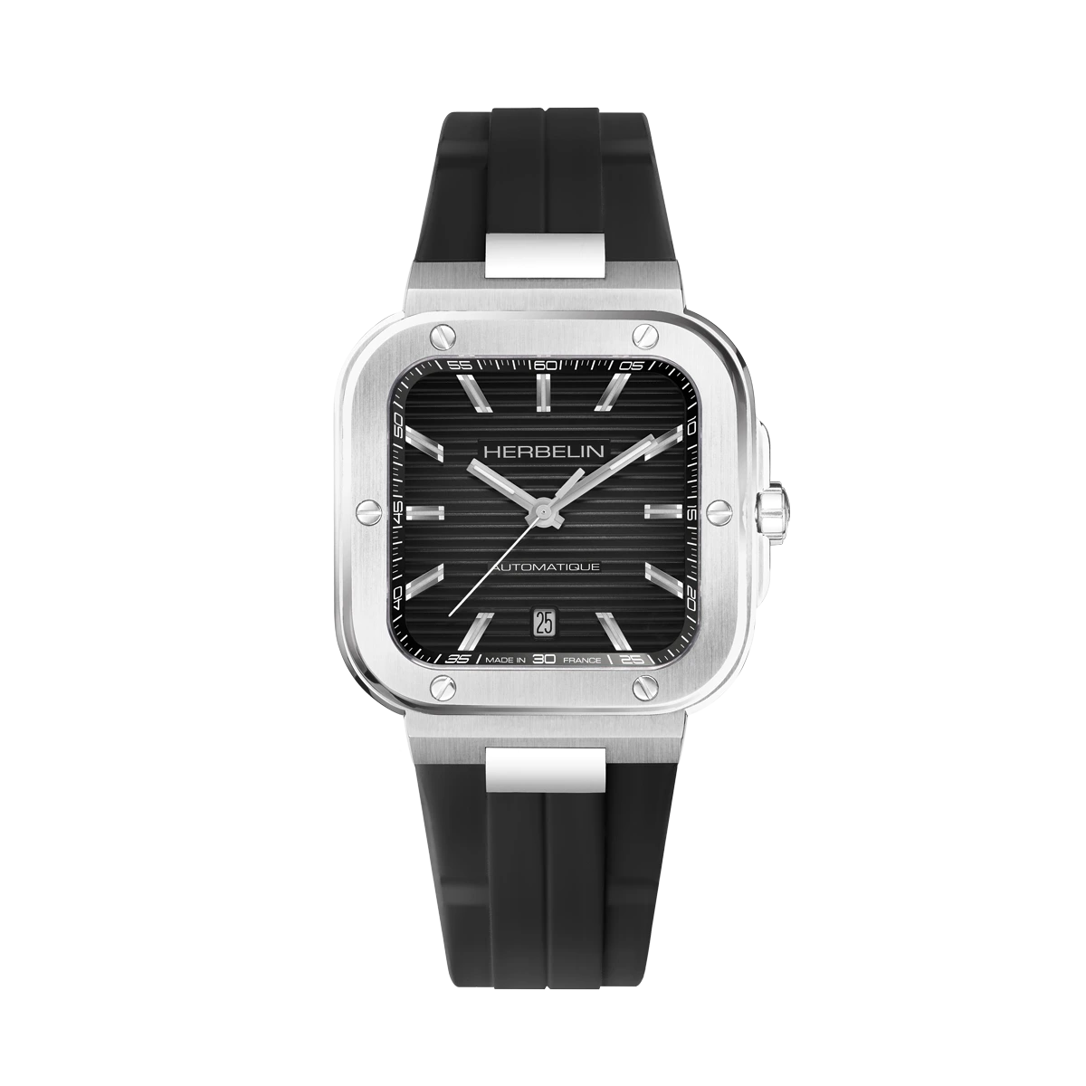CAP CAMARAT – SQUARE AUTOMATIQUE – ACIER & NOIR