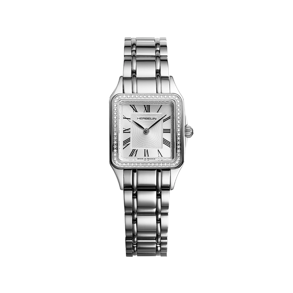 LUNA – QUARTZ – ACIER & DIAMANTS