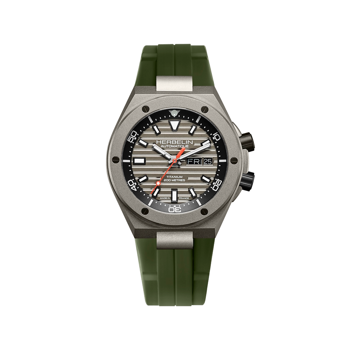 CAP CAMARAT – AUTOMATIQUE TITANE DIVER – KAKI