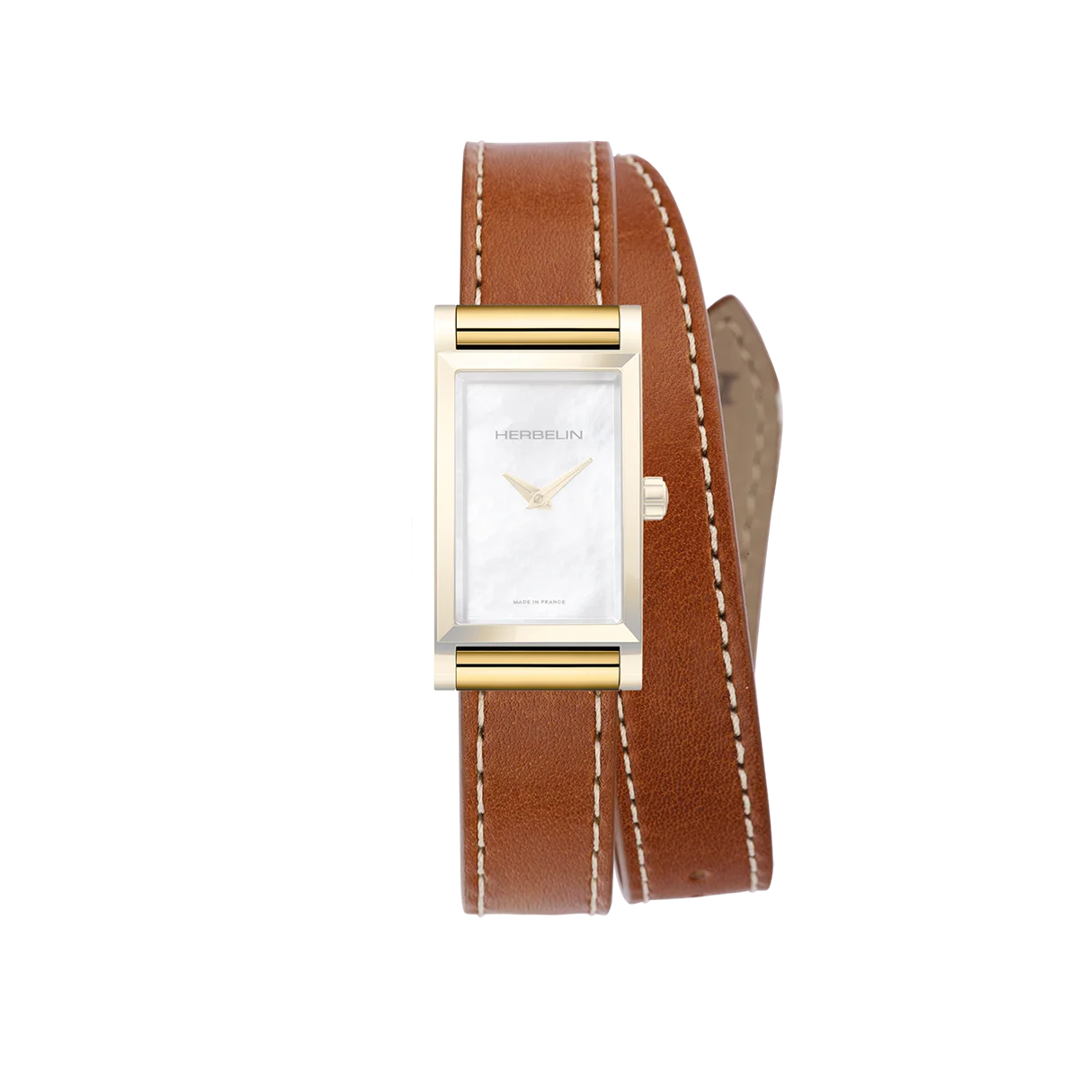 ANTARÈS – BRACELET DOUBLE – CAMEL