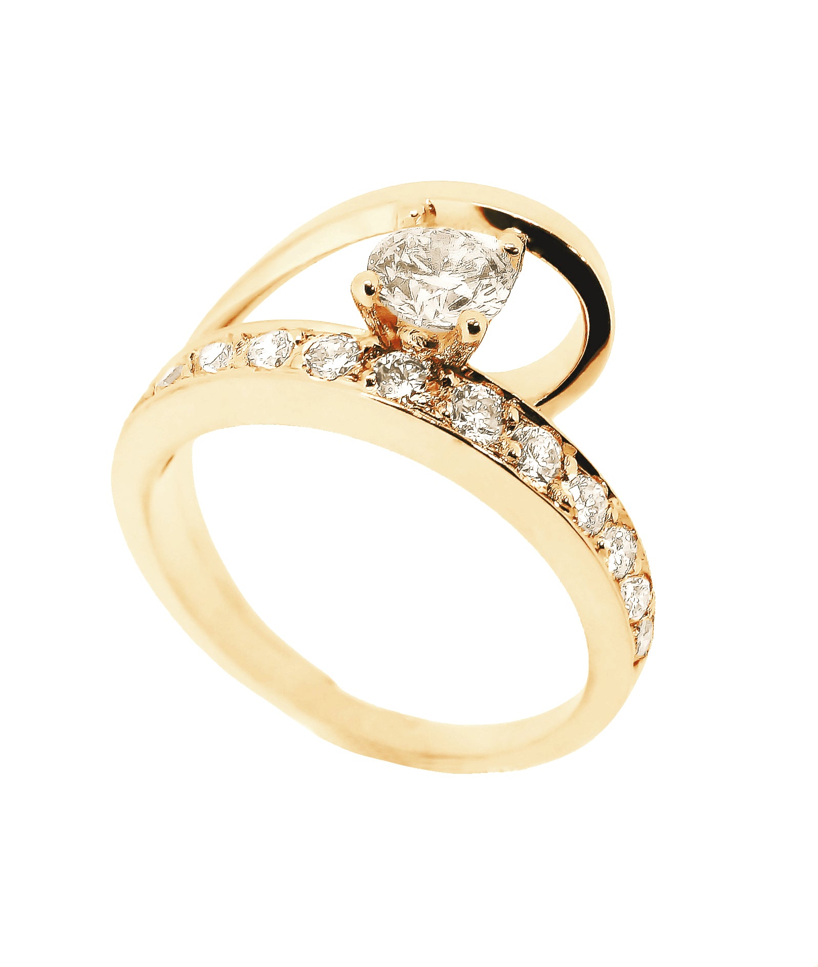 bague aphrodyte en or jaune