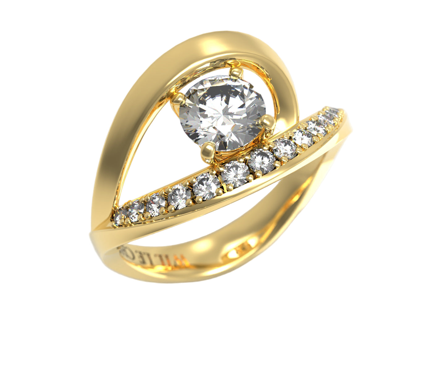 Bague Aphrodyte " discrète "
