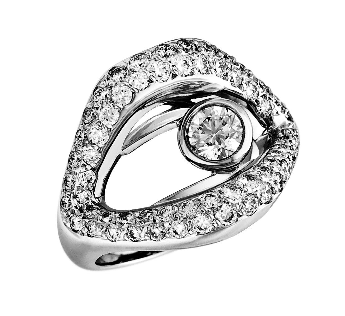 Bague la Croqueuse de Diamant