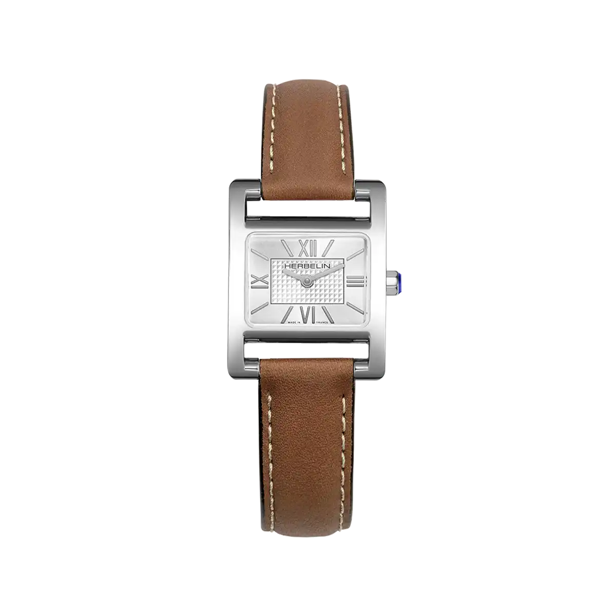 Ve AVENUE – QUARTZ – CUIR CAMEL & INDEX