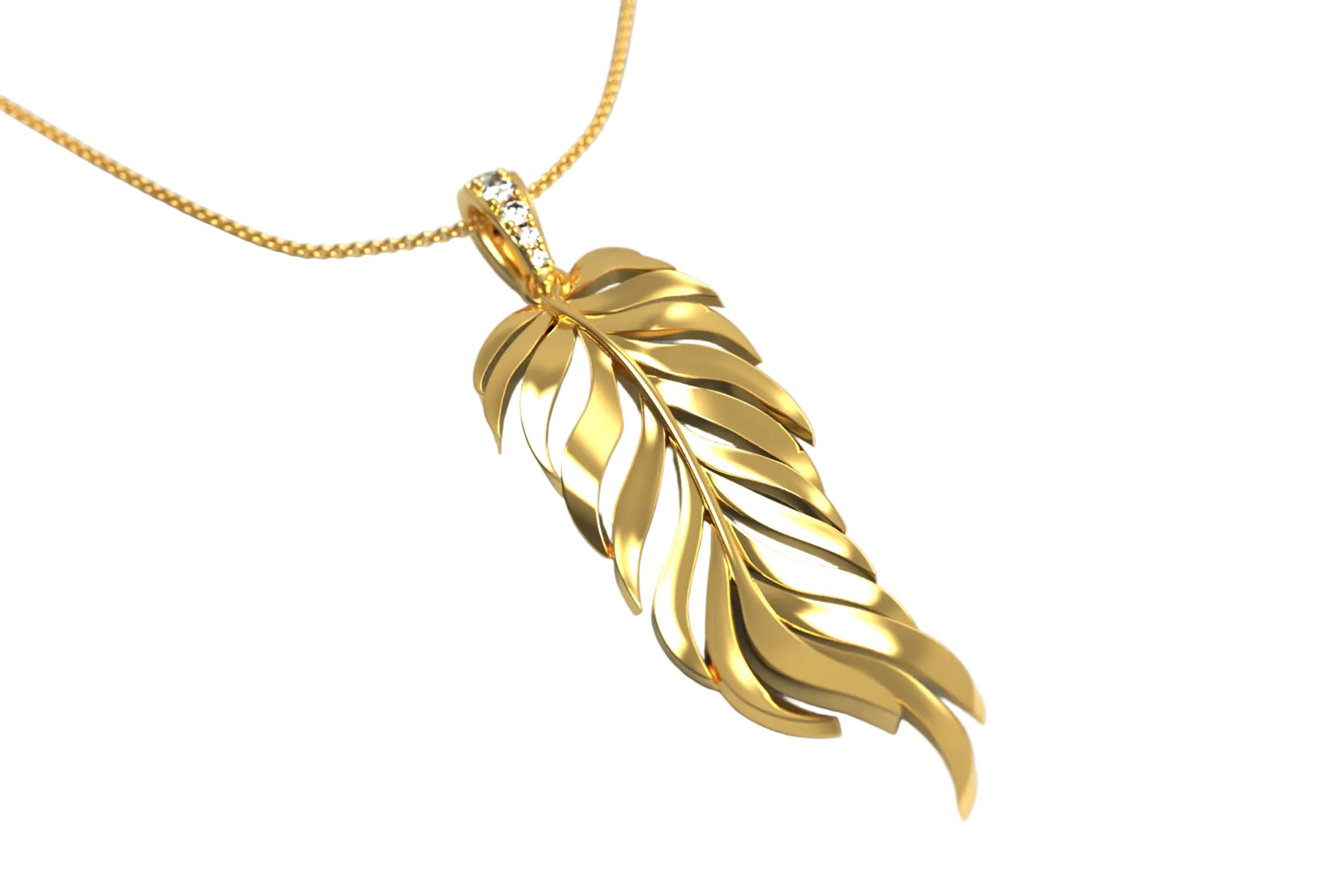 Pendentif "Plume d'Émotion"2