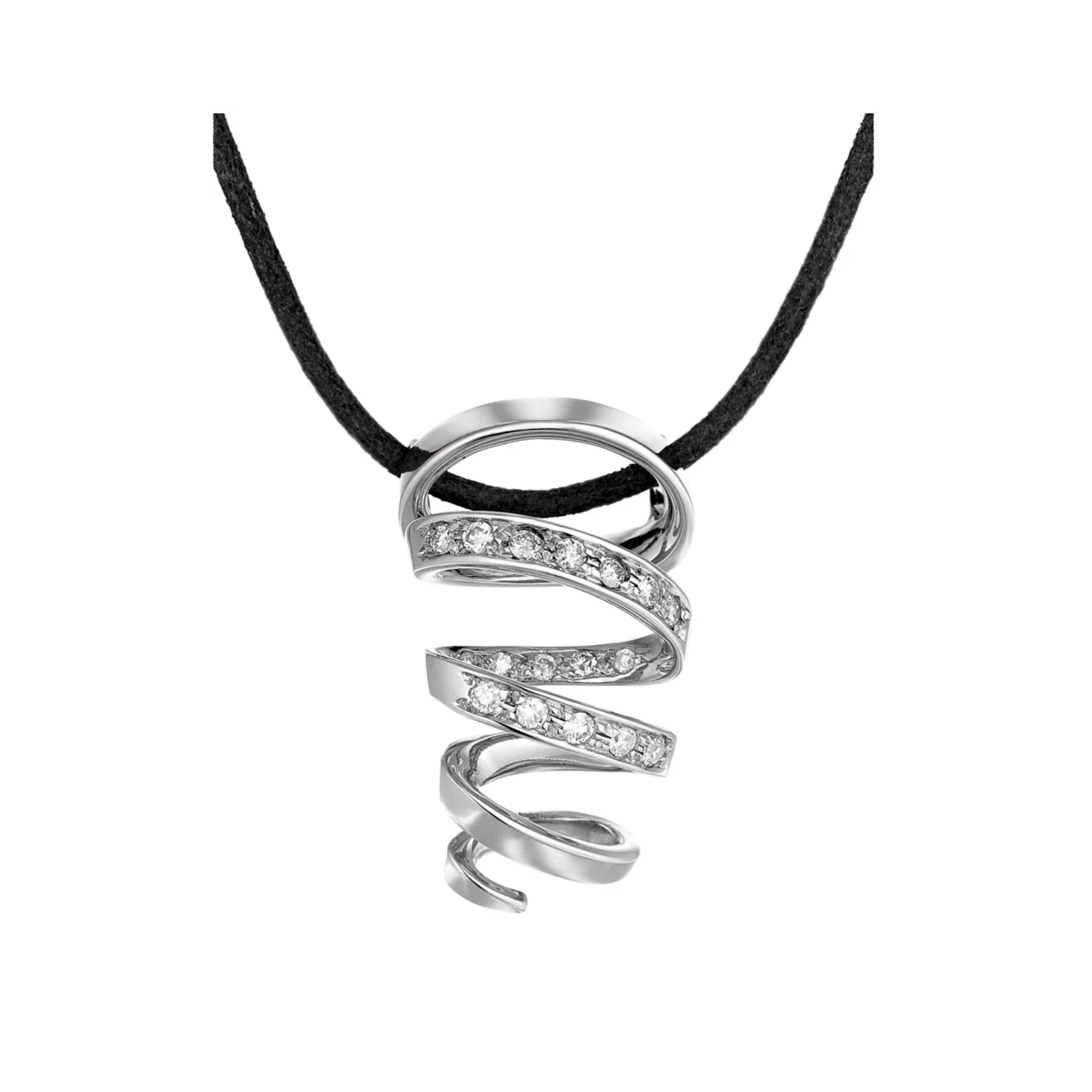Pendentif Tourbillon de la Vie blanc