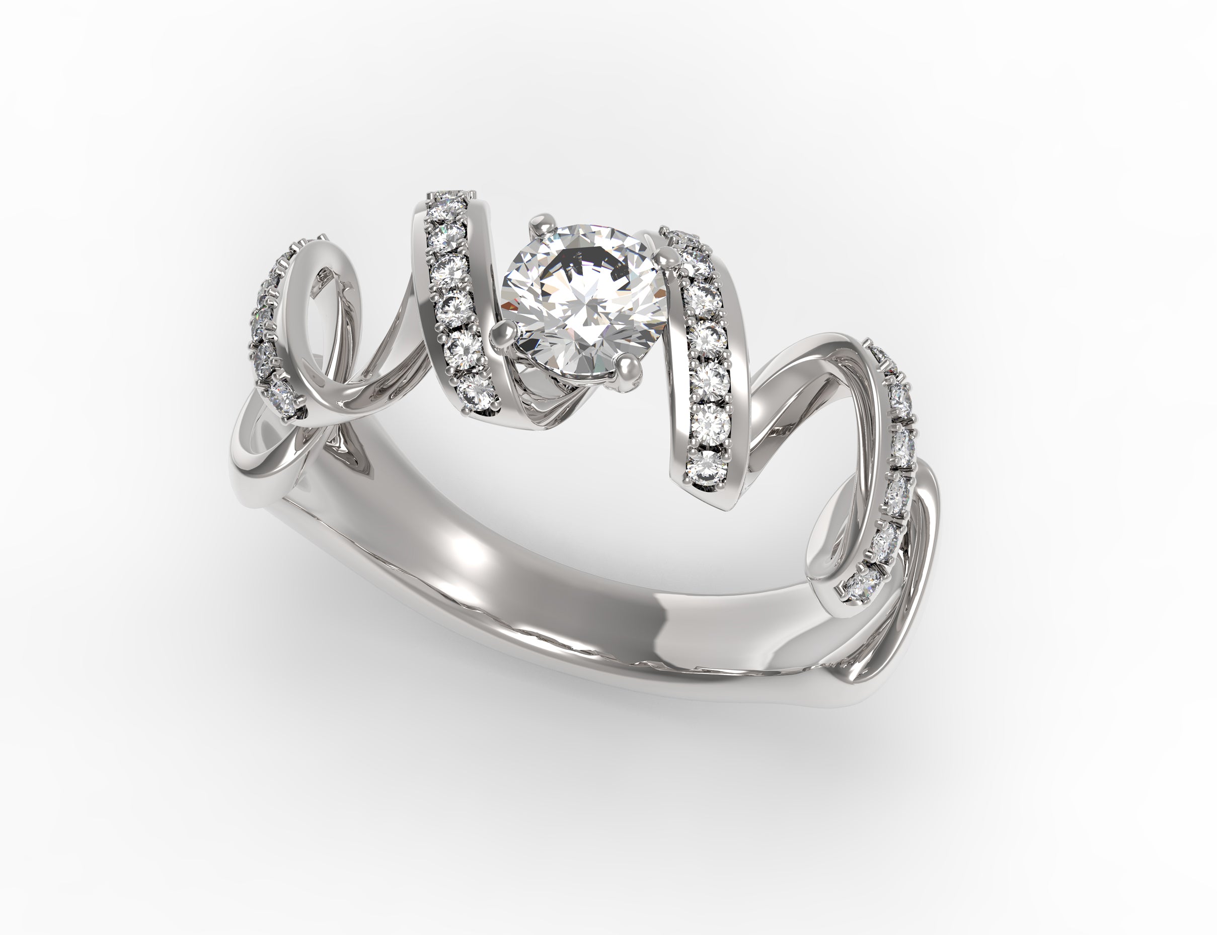 Tourbillon de la Vie "Lady" centre diamant