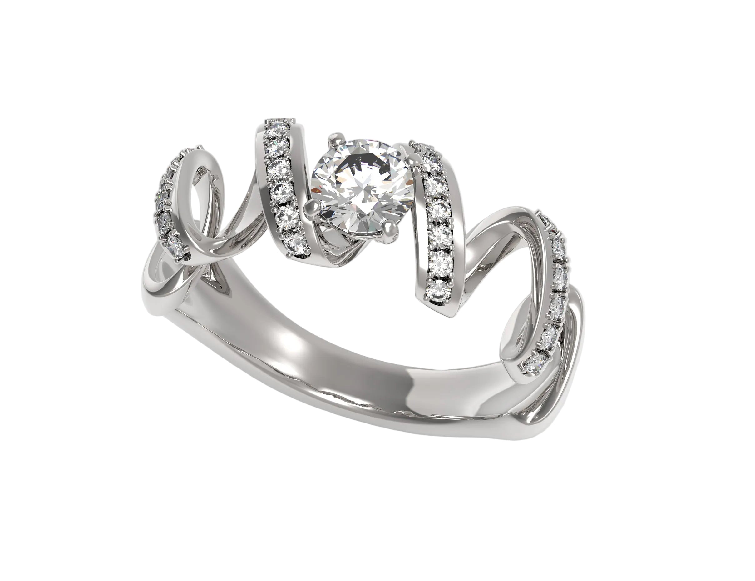 Tourbillon de la Vie "Lady" centre diamant