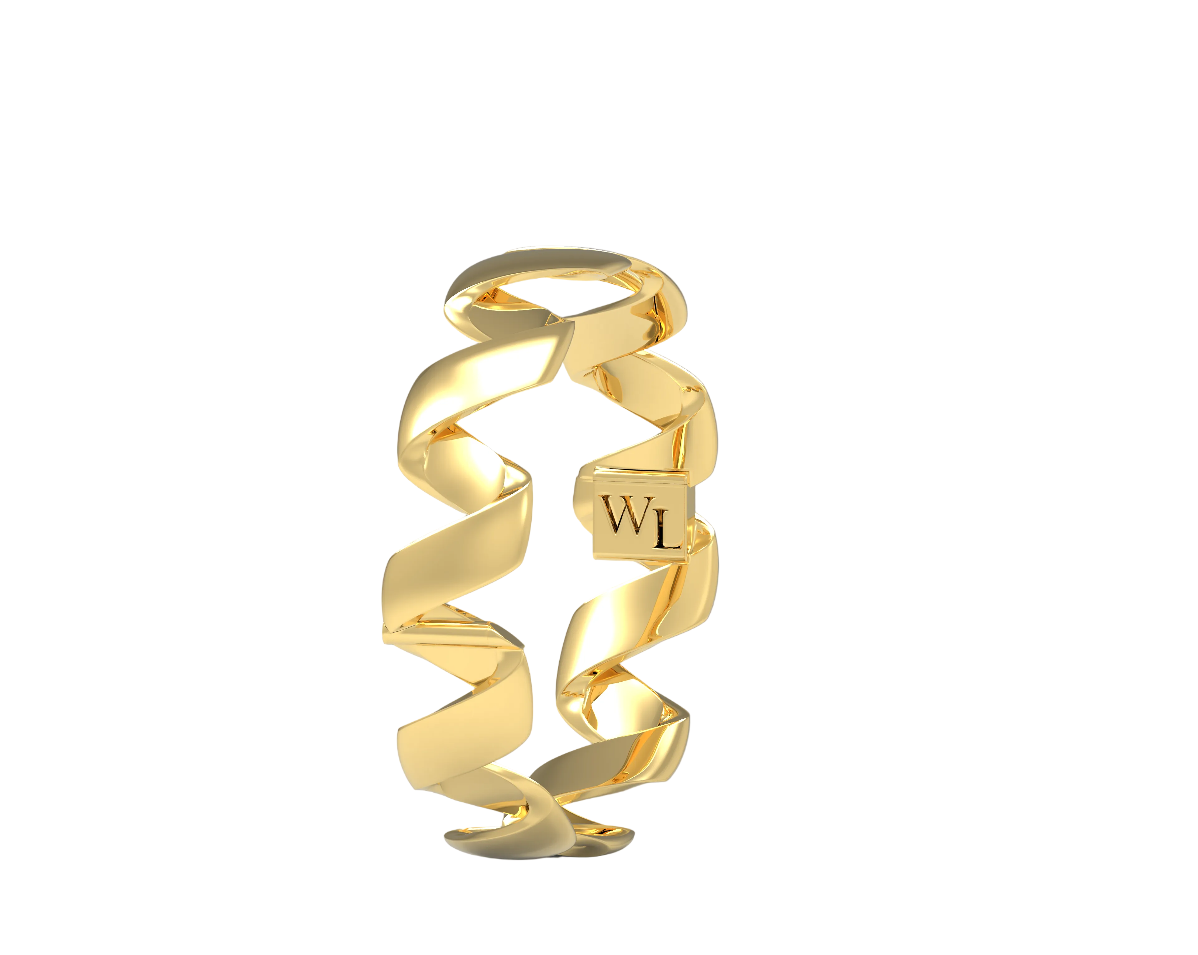 “Twirl of Life Bracelet” cuff