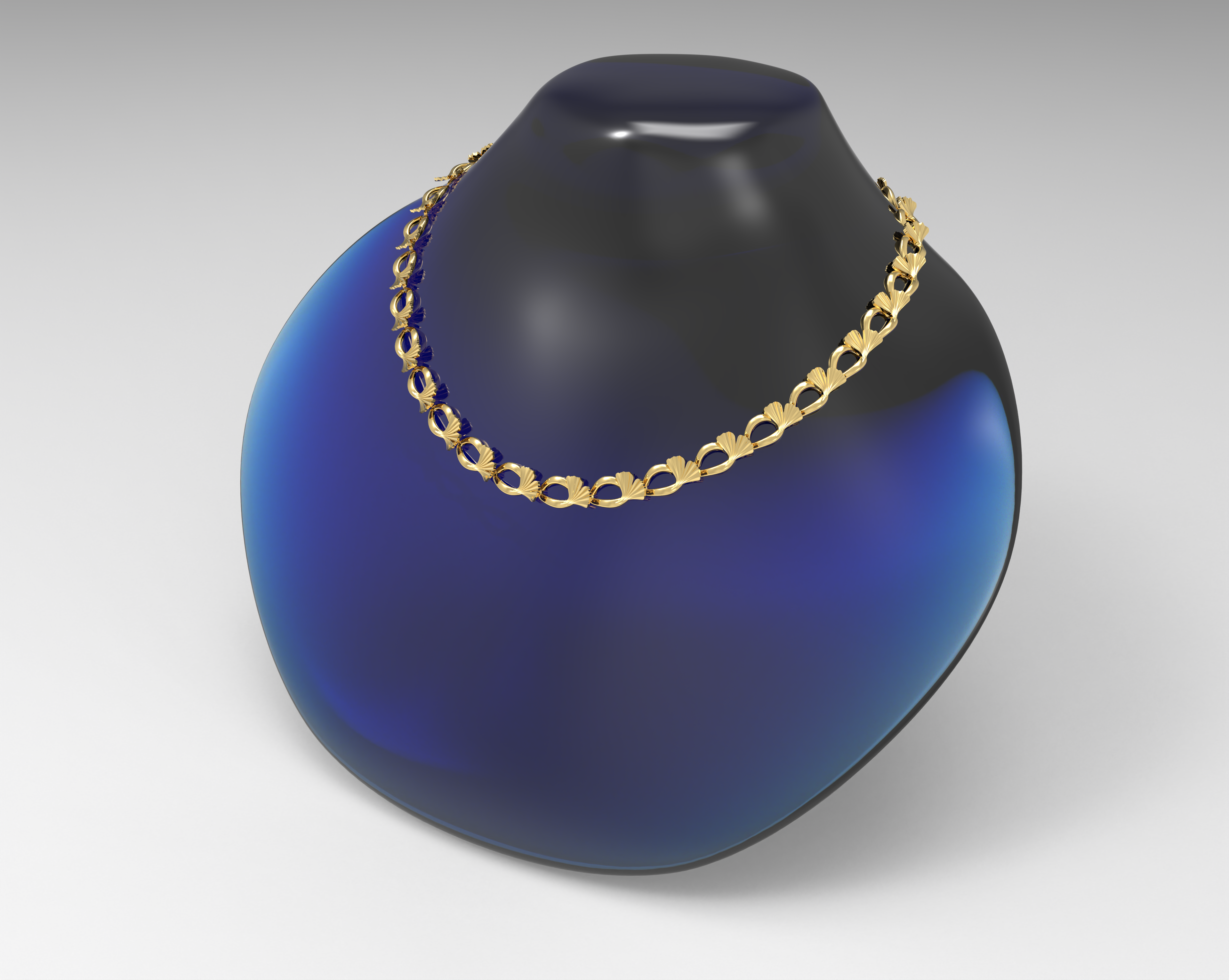 Ginkgo necklace