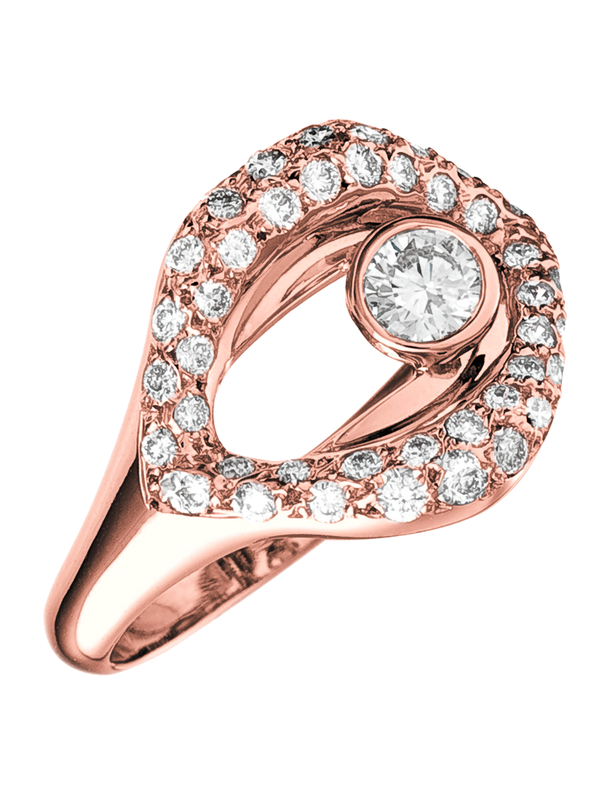 Bague la Croqueuse de Diamant "so cute"