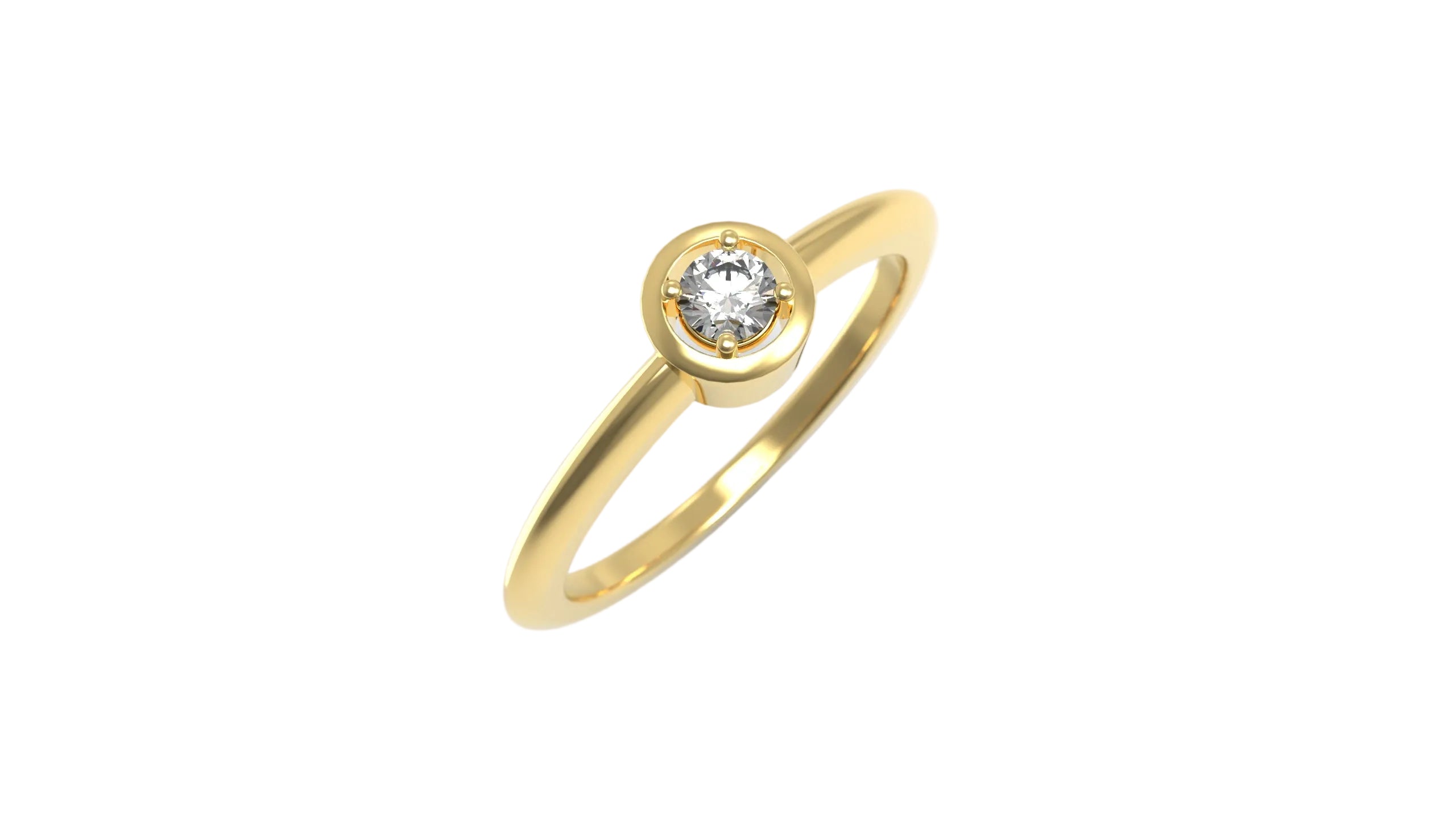 Bague Artemys jaune 2