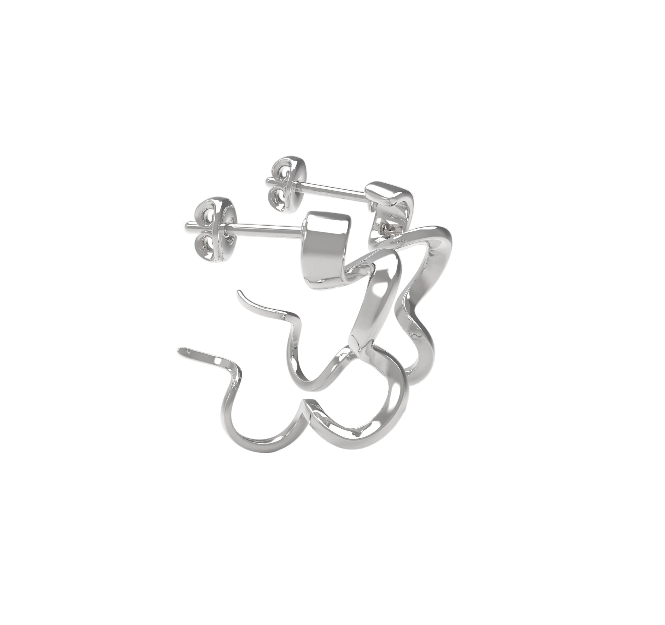 Boucles d'oreilles Tourbillon de la Vie
