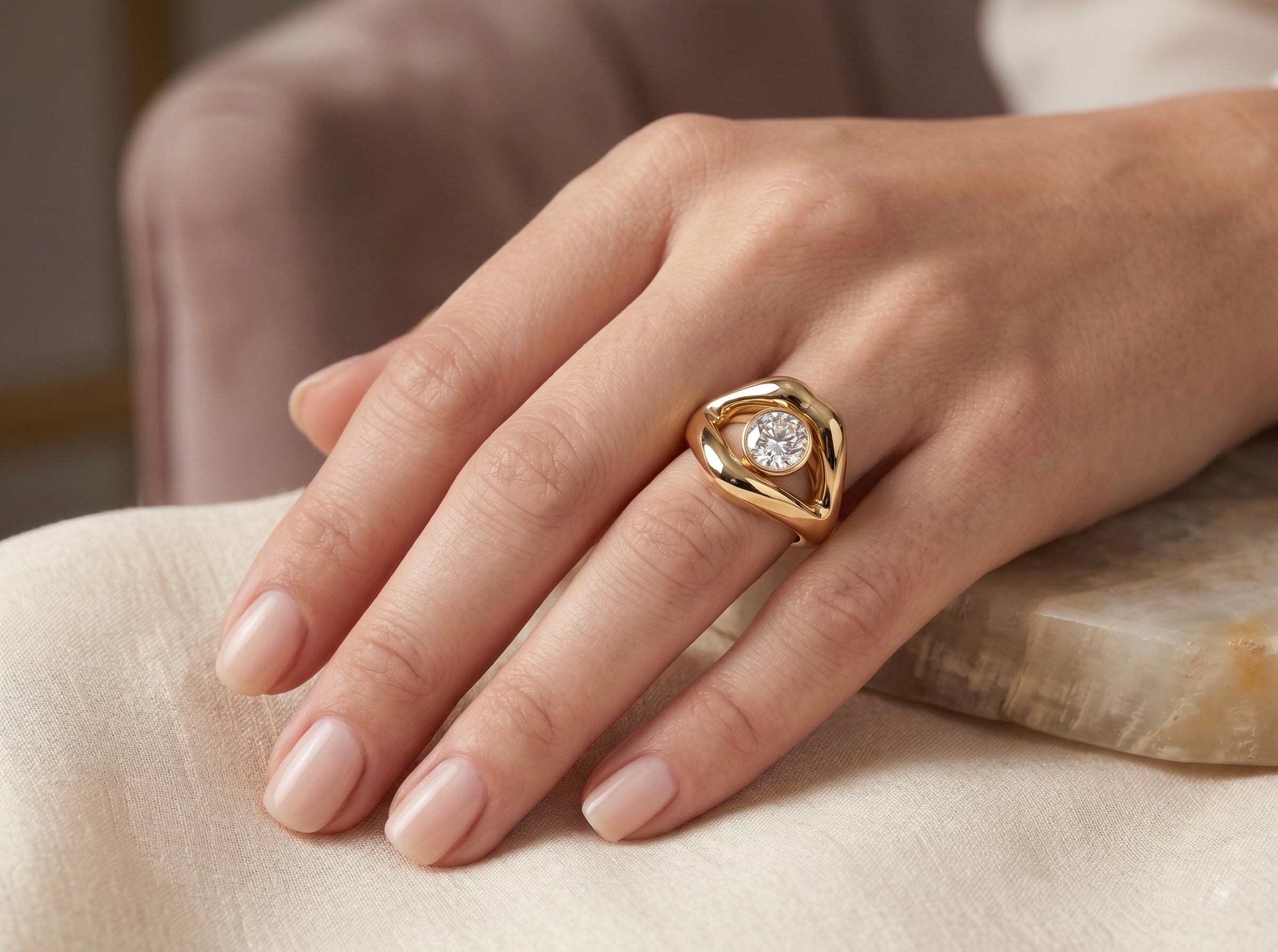 Bague la Croqueuse de Diamant