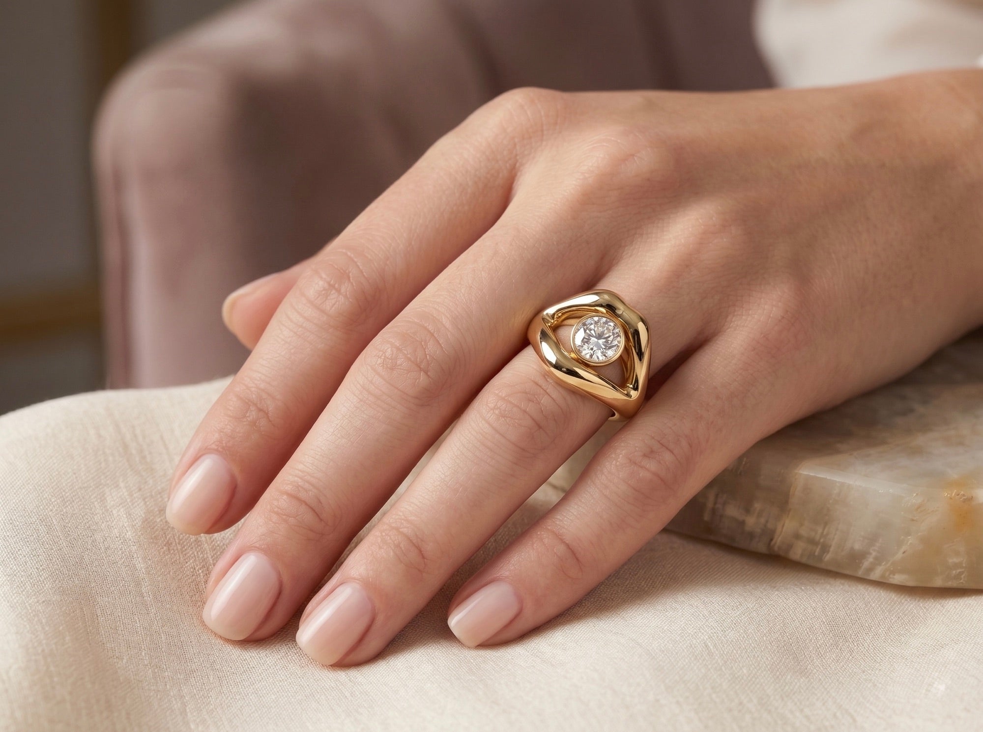 Bague la Croqueuse de Diamant