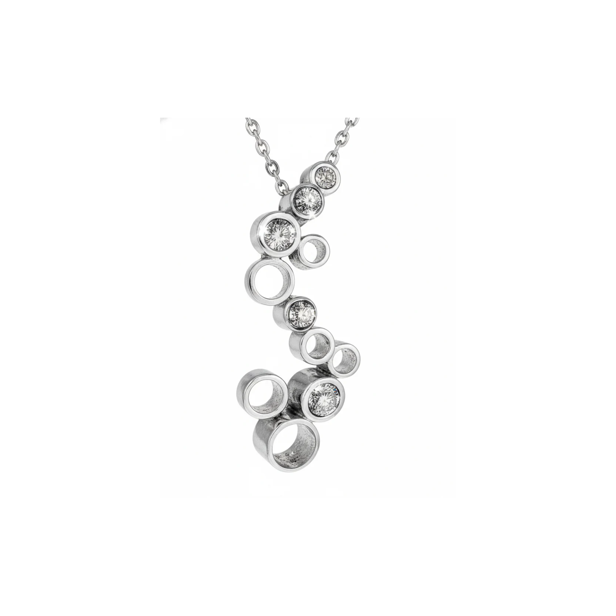 Pendentif Amour Infini blanc
