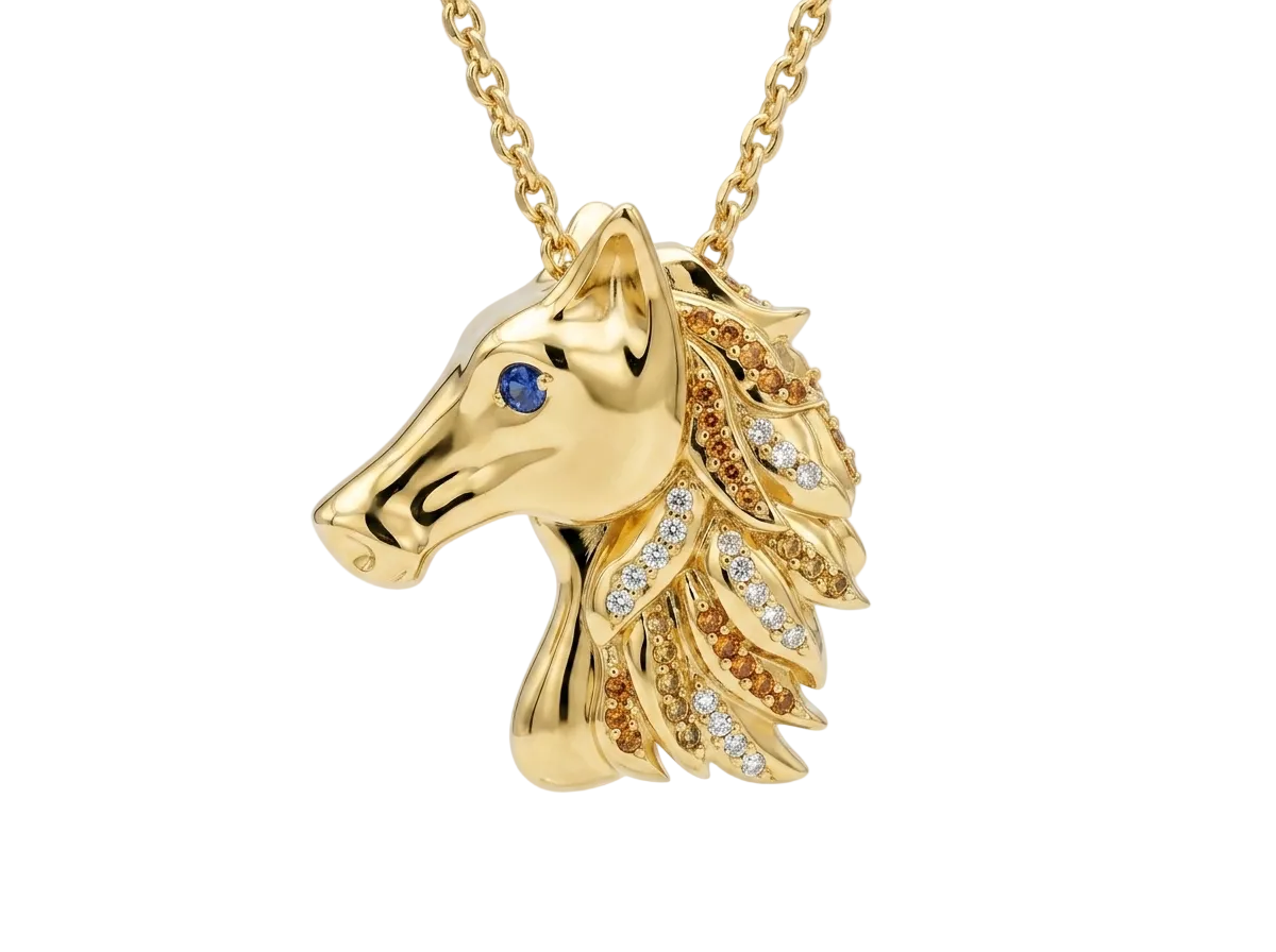 Pendentif cheval
