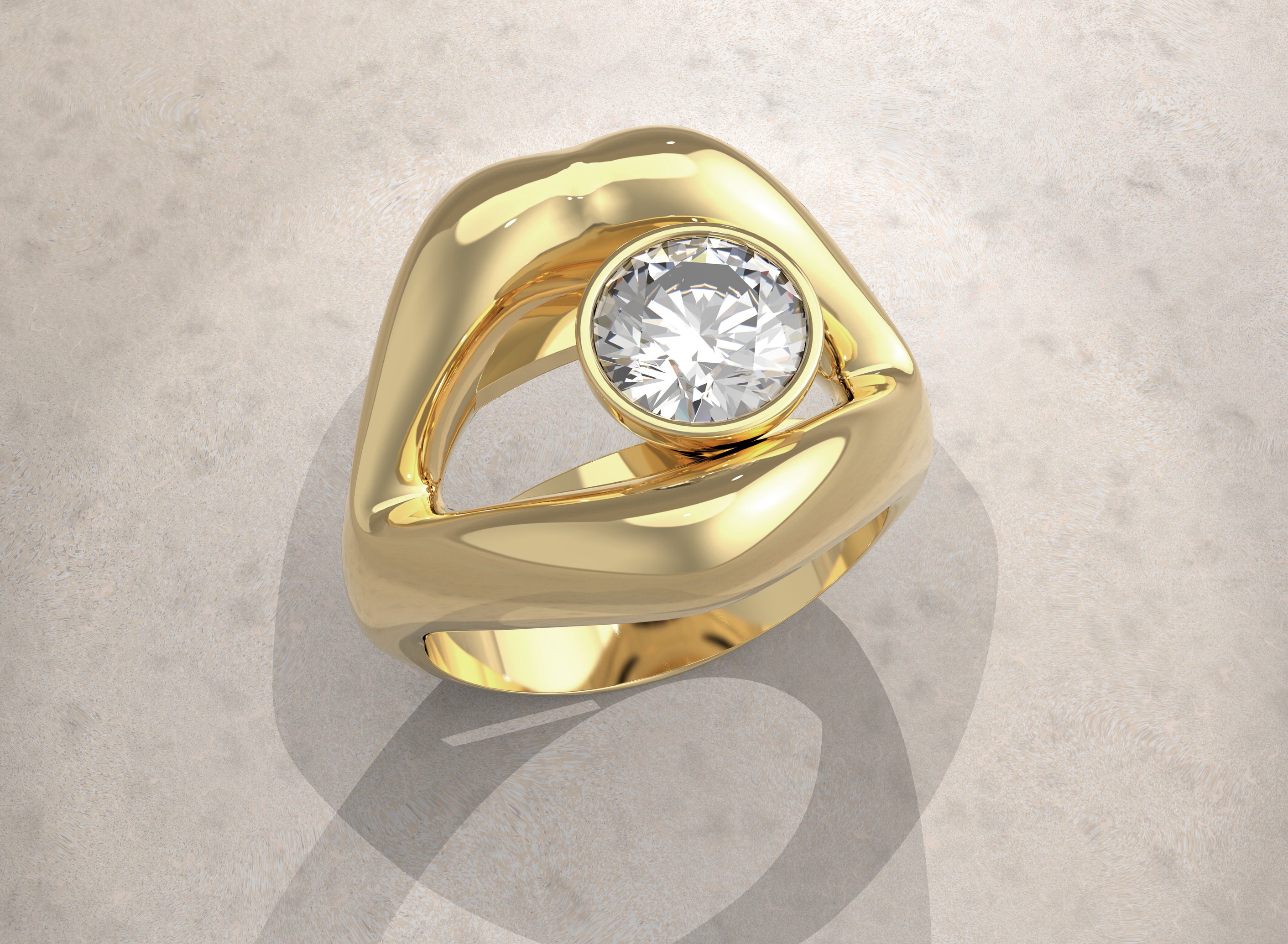 Diamond Cruncher Ring