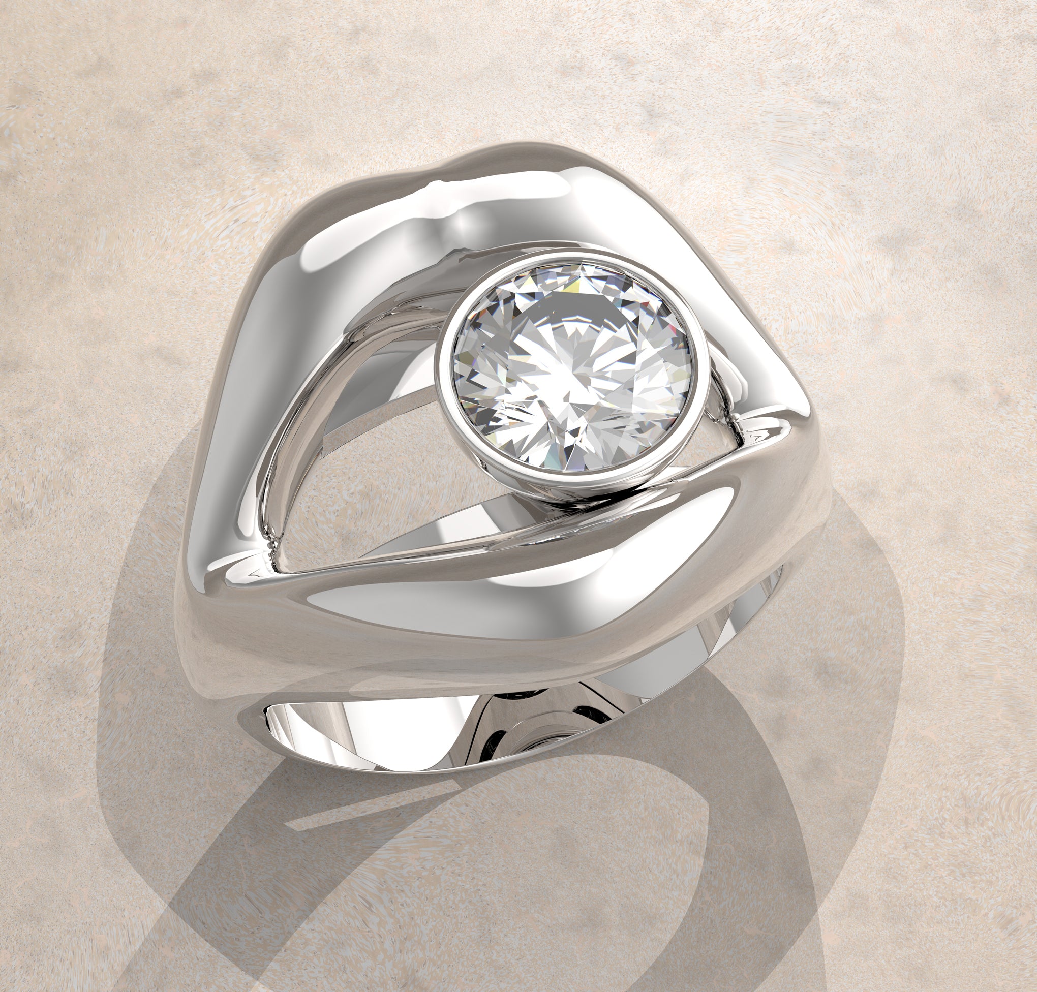 Diamond Cruncher Ring