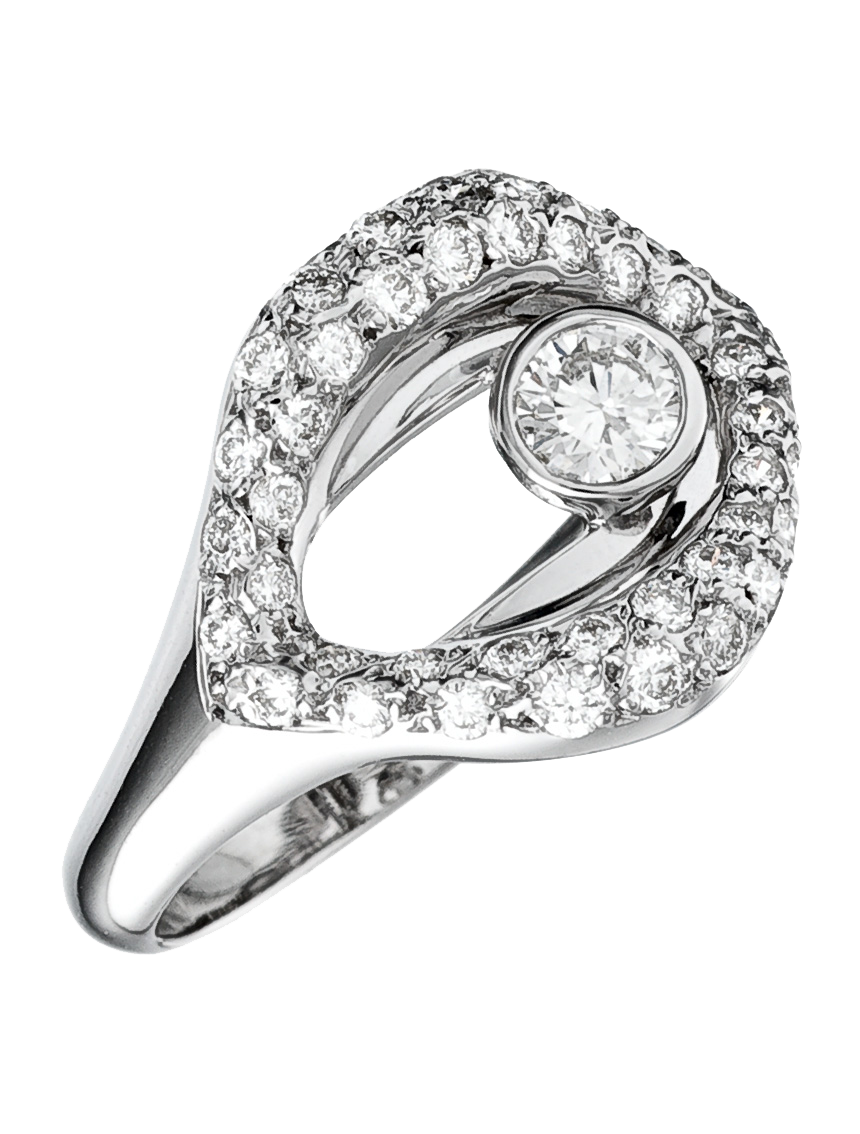 Bague la Croqueuse de Diamant "so cute"