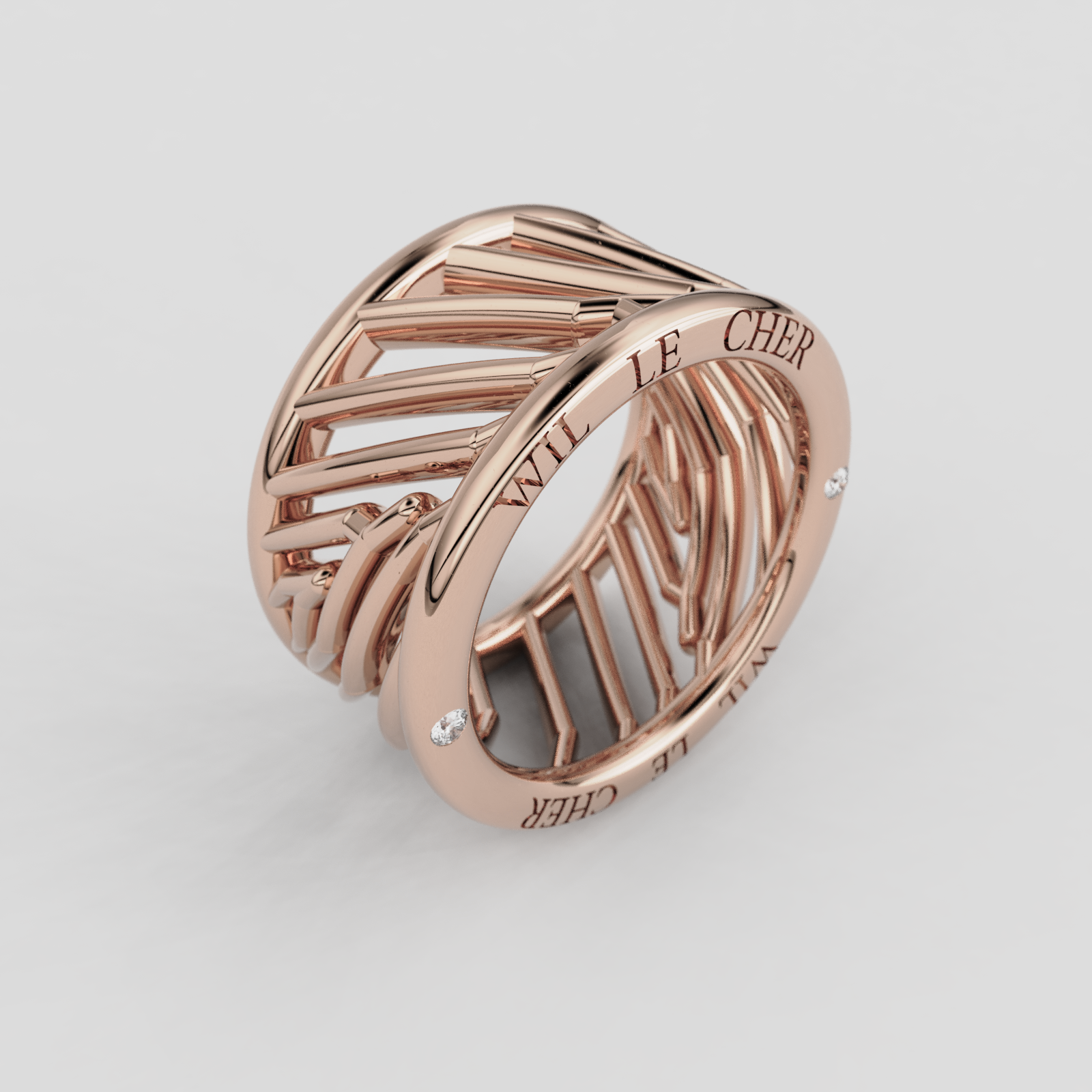 Bague Palme