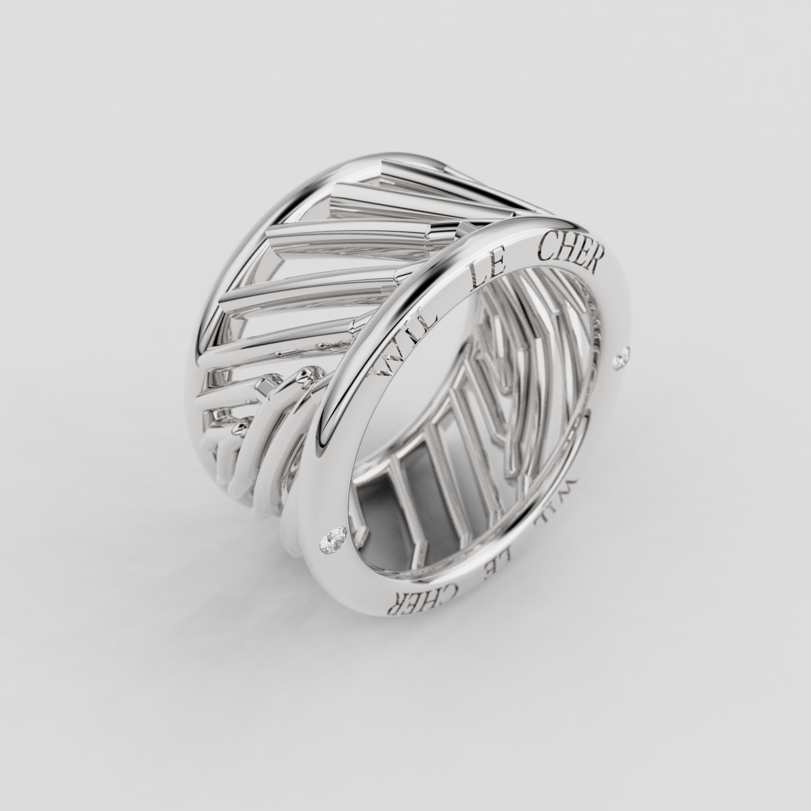 Bague Palme