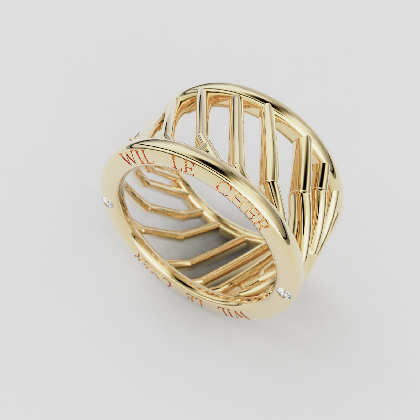 Bague Palme