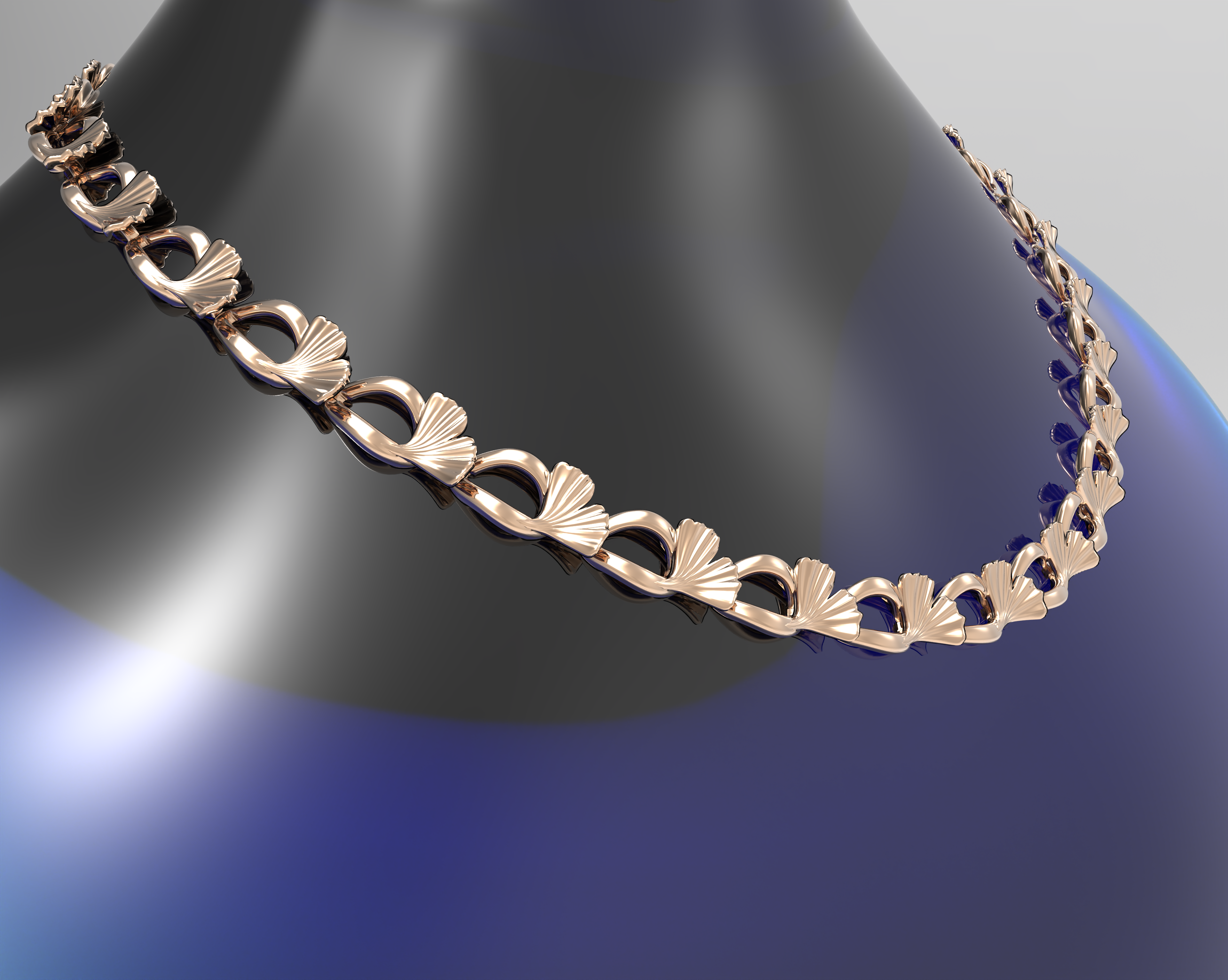 Ginkgo necklace