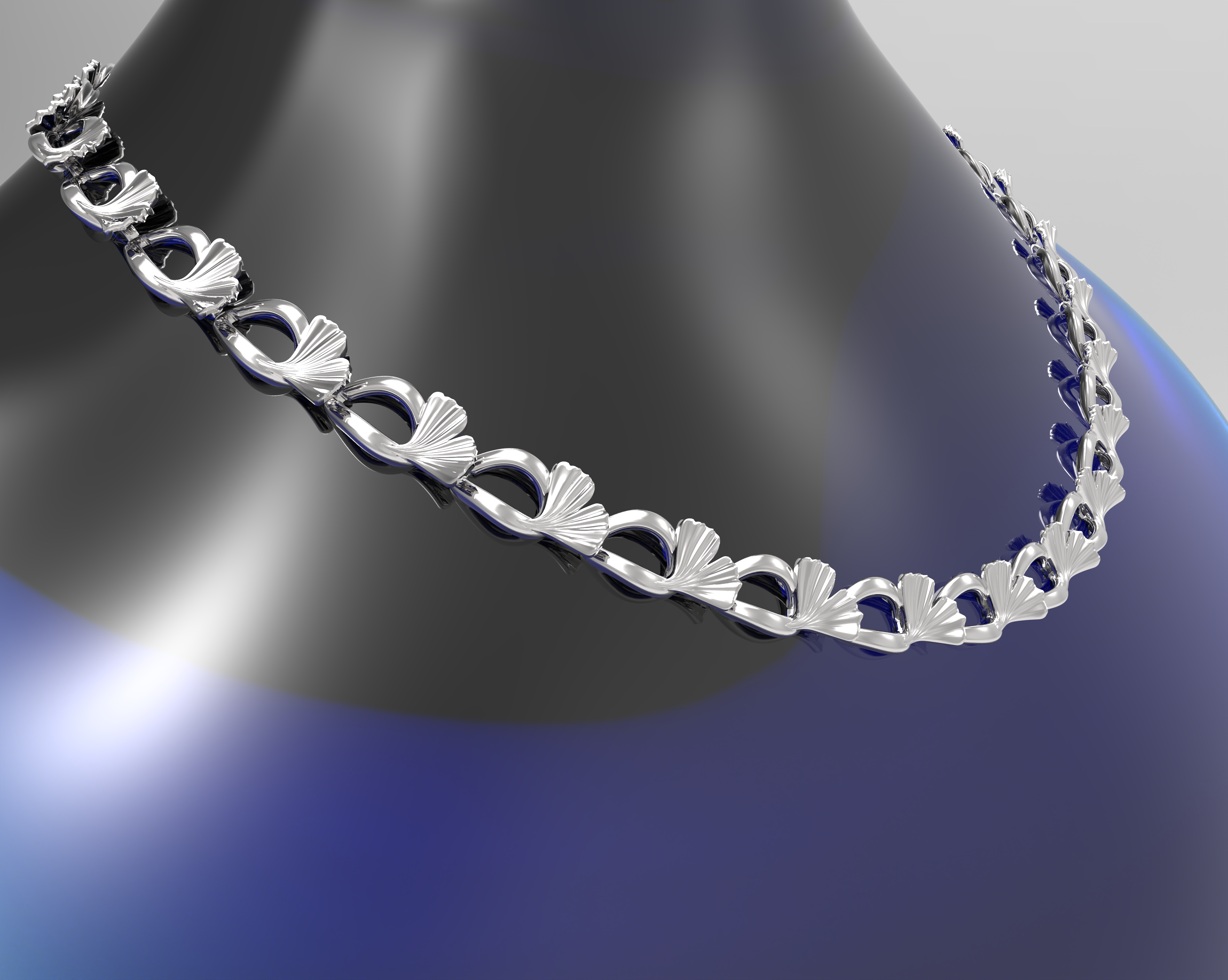 Ginkgo necklace